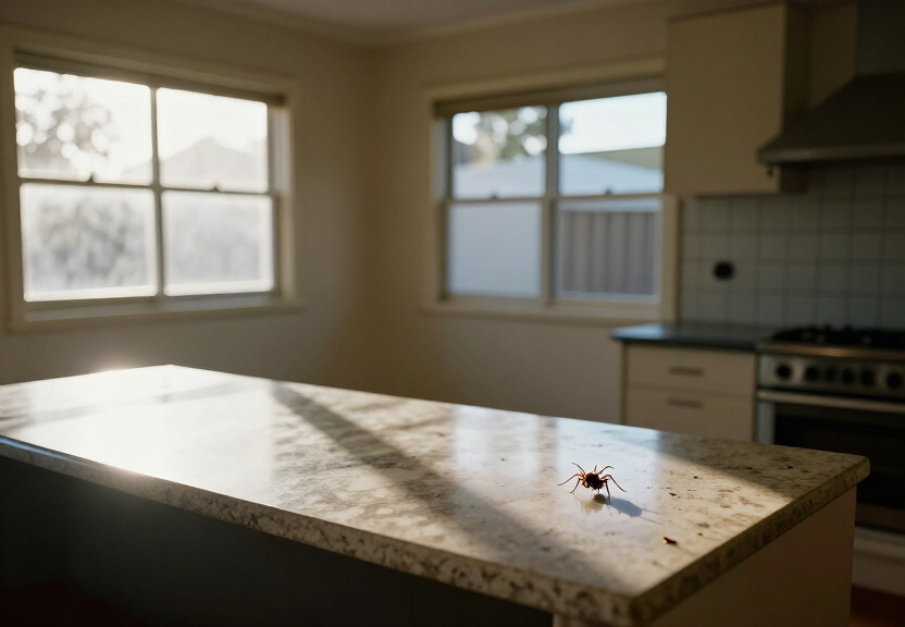 Termite damage in a Woodpark home before treatment